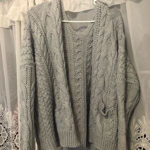 Grey Cardigan